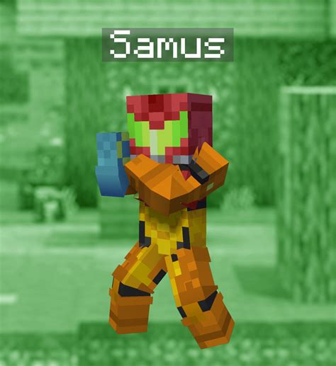 Ssbu 04 Samus Minecraft By Josuecr4ft On Deviantart