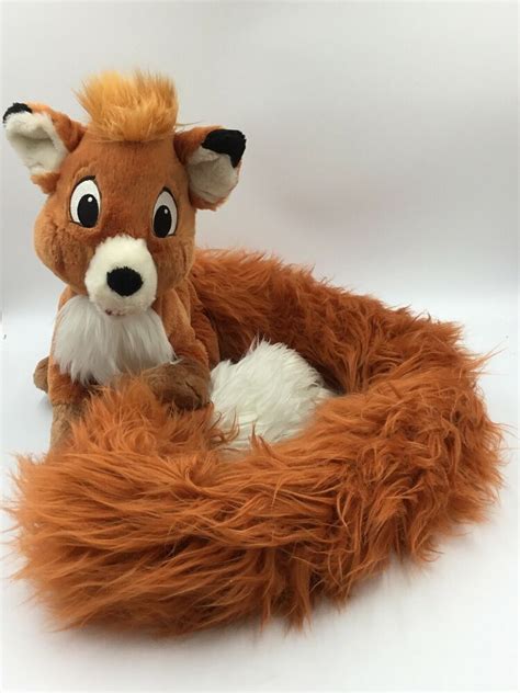 Disney Parks Todd Fox And The Hound Plush Stuffed Animal 42 Long