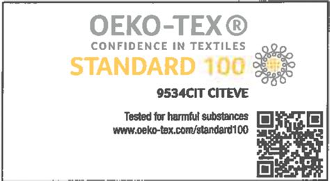 Oeko Tex Standard Textile Certification Jau Têxteis