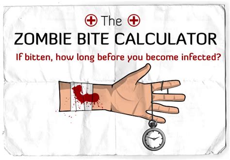 The Zombie Bite Calculator Quiz The Oatmeal