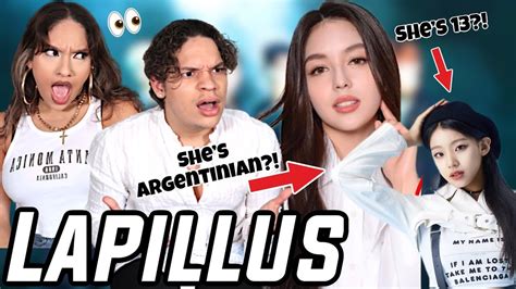 latinos react to first latin filipino kpop idol lapillus 라필루스 hit ya mv youtube