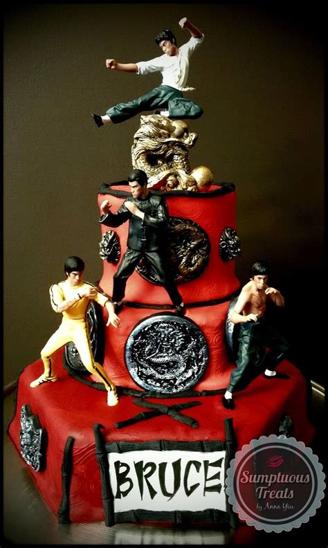 BRUCE LEE Cake ~ Custom-Made-To-Order Cakes & Desserts Edible Art ~ www