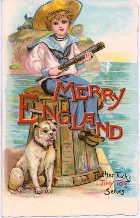 Merry England Tuckdb Ephemera Merry Royal Art Book Illustration