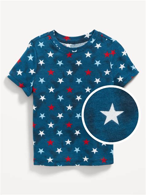 Unisex Printed Crew Neck T Shirt For Toddler Old Navy