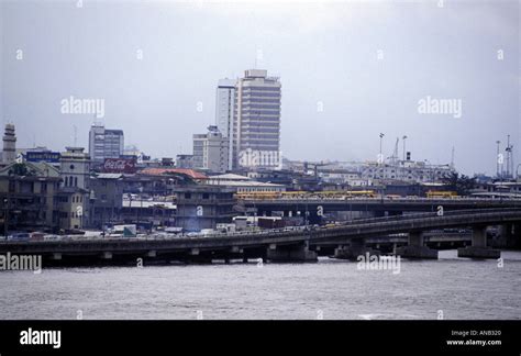 A View Over Lagos The Financial Capital Of Nigeria Stock Photo Alamy