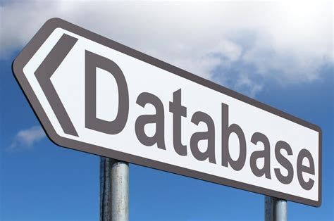 Database Highway Sign Image