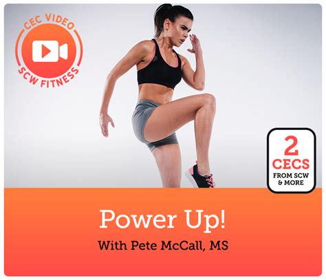 CEC Video Course Power Up SCW Fitness Education Store