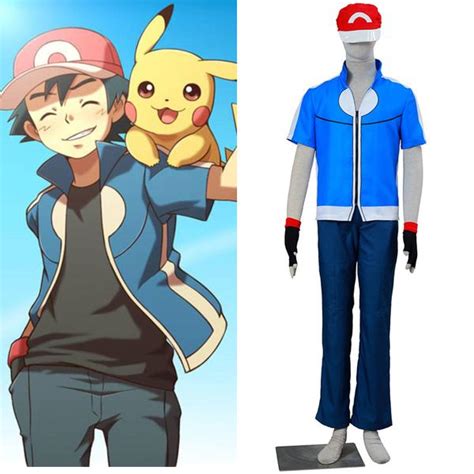 Pokemon Ash Ketchum Satoshi Season 5 Xy Cosplay Costume Cosplay Shop