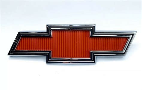Red Bowtie Grille Emblem For 1967 1968 Chevy Pickup Truck Live Fast