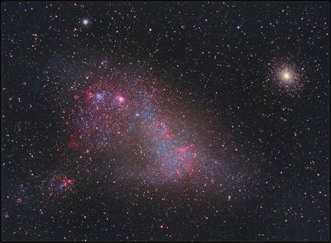 The Small Magellanic Cloud With 2 Globular Clusters Photo Kfir Simon