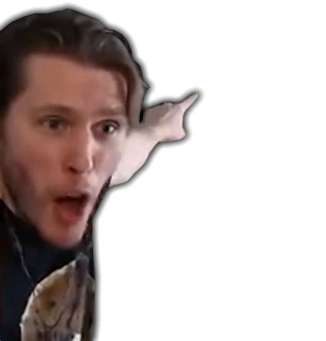 Jerma985 Pointing At Something Blank Template Imgflip