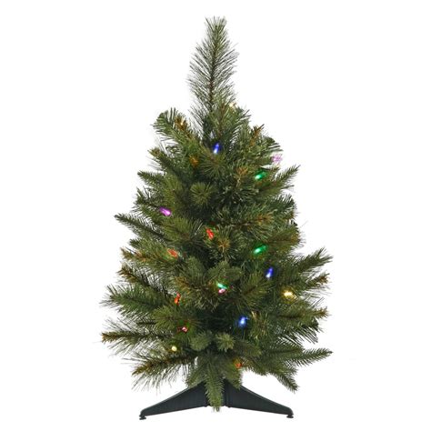 Vickerman 2 Ft Pre Lit Artificial Christmas Tree With 30 Constant