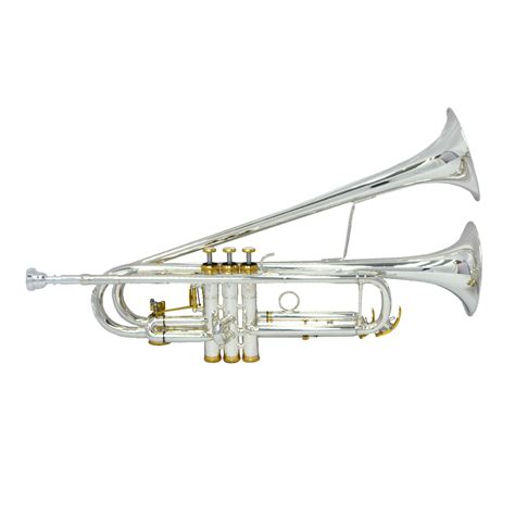 Schiller Bandleader Trumpet Silver And Gold Plated Jim Laabs Music Store