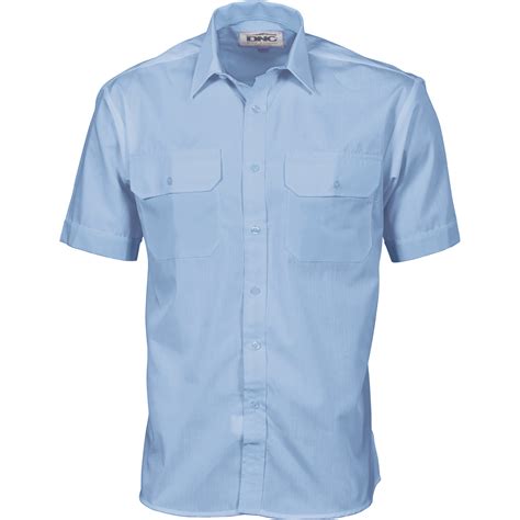 Polyester Cotton Work Shirt Short Sleeve 3211 Dnc Workwear Skg