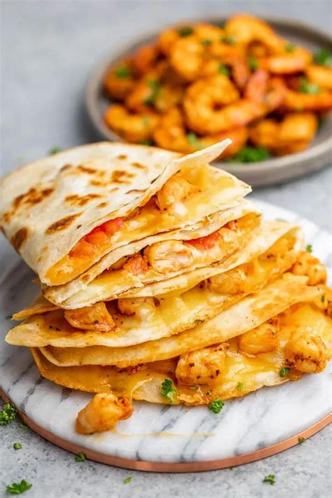 Elevate Your Next Meal With Delicious Shrimp Quesadillas Packed With