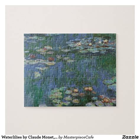 And when completed, you will have with a beautiful and joyful claude monet painting to decorate your walls. Waterlilies by Claude Monet, Vintage Flowers Jigsaw Puzzle ...