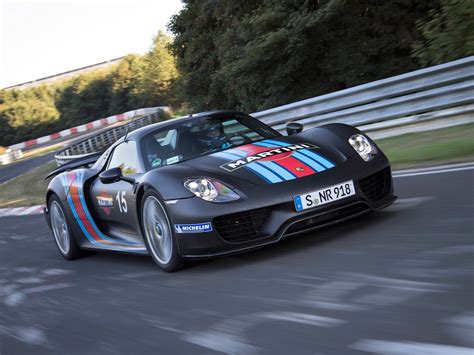 2014 Porsche 918 Spyder Martini Racing Supercar Wallpapers Hd