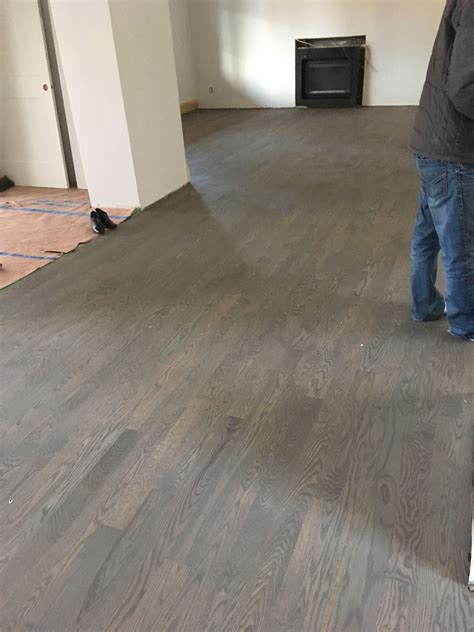 Gray Wood Flooring Stain Idalias Salon