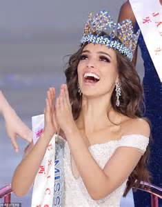 Mexican Volunteer Vanessa Ponce De Leon Is 68th Miss World Daily Mail