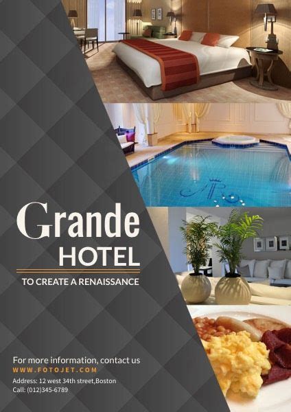 Hotel Suite Advertisement Poster Template Fotojet Hotel Advertisement