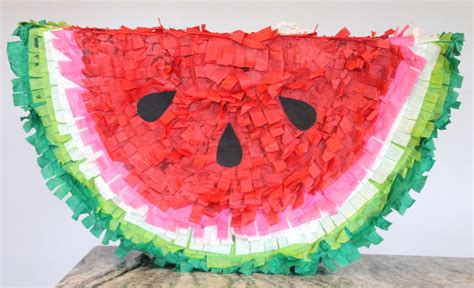 Diy Watermelon Piñata Auburn Artisan