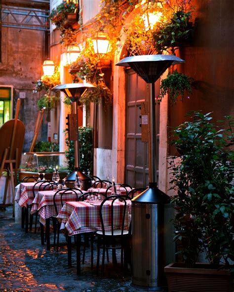 Streetside Dining In Rome Rome Italy Photography Italy Photography