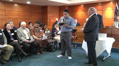How to get new zealand citizenship. NZ Citizenship Ceremony - YouTube