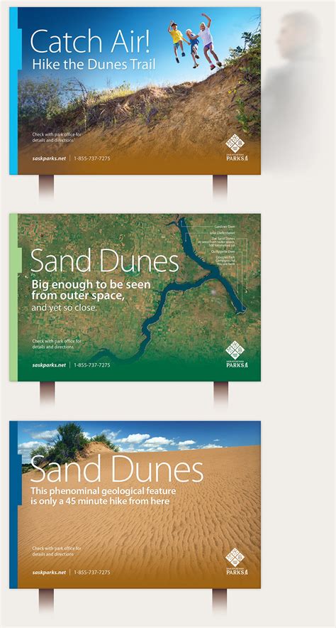 Saskatchewan Parks Sand Dunes Signage