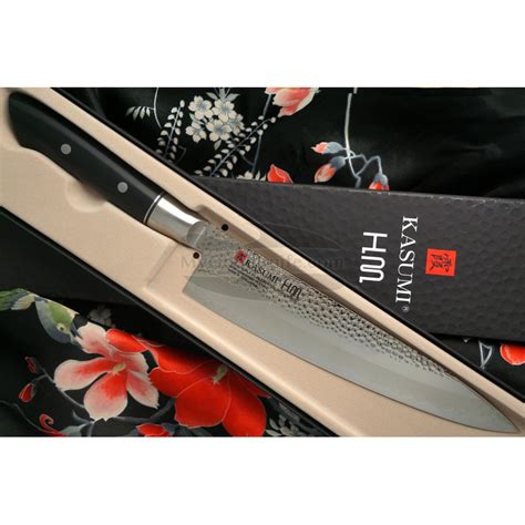 Gyuto Japanese Kitchen Knife Kasumi Hm 78020 20cm For Sale Mygoodknife