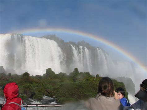 Free Photo Iguazu Falls Falls Nature People Free