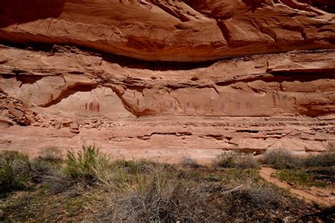 The Great Gallery Horseshoe Canyon Trail Canyonlands National Park Utah