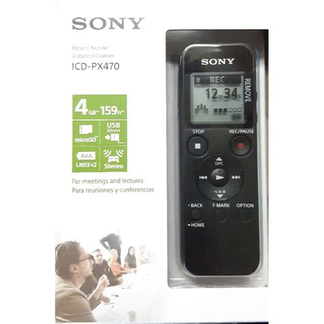 Sony Icd Px470 Digital Audio Voice Recorder Shopee Philippines