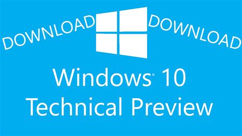 Come Scaricare Windows 10 Technical Preview Youtube