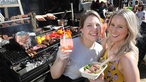 There were lots of food stalls serving local foods to be tried out. Tasting Australia: Bumper crowd in Adelaide for 2018 food ...