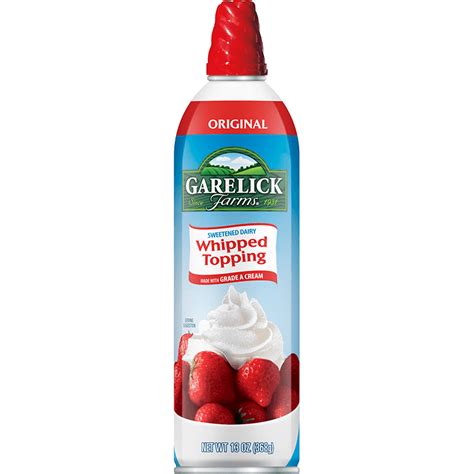 Whipped Dairy Topping Aerosol 13 Oz Garelick Farms®