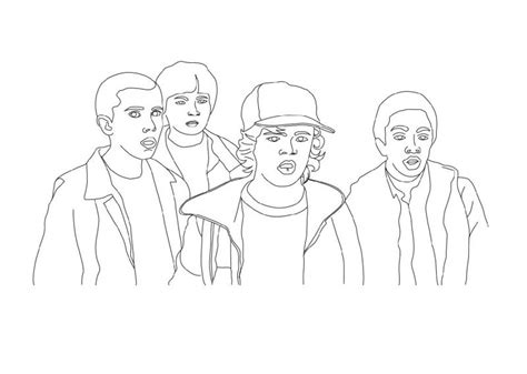 Stranger Things Coloring Pages | K5 Worksheets