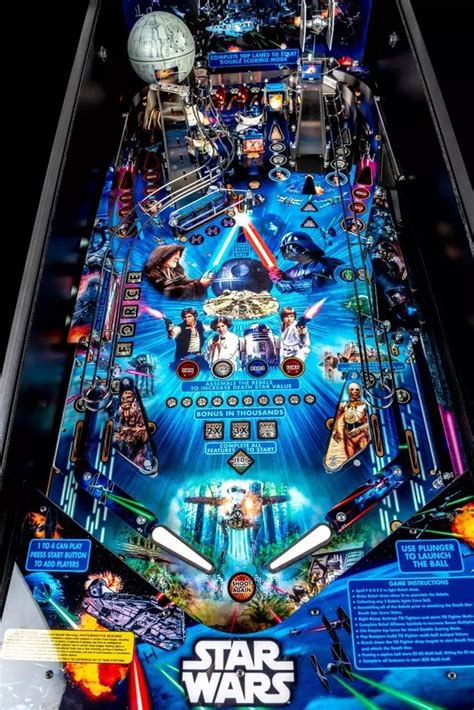Stern Star Wars Pinball Machine Love It Cool And Geeky Pinball Art