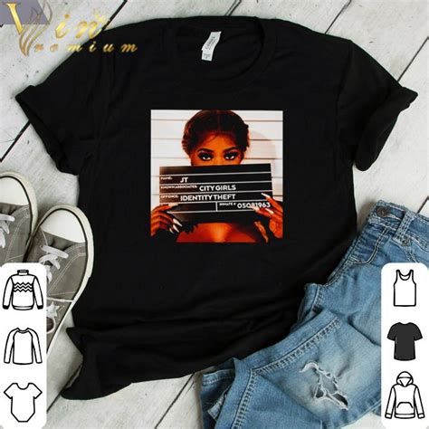 Hot City Girls Member Jt Mugshot Shirt Sweatshirt Kutee Boutique