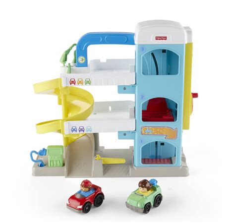 Fisher Price Little People Toddler Playset With Spiral Race Track