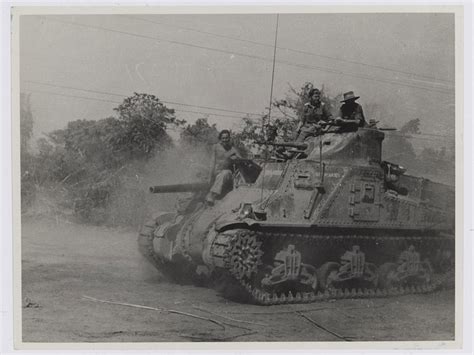 An M3 Medium General Lee Tank Named Shrewsbury Of The 25th Dragoons