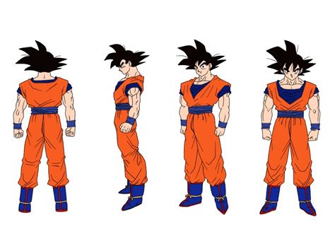 18 Lineart Goku Colored By Delvallejoel On Deviantart