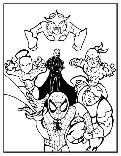 41 Ultimate Spiderman Spider Man Coloring Pages