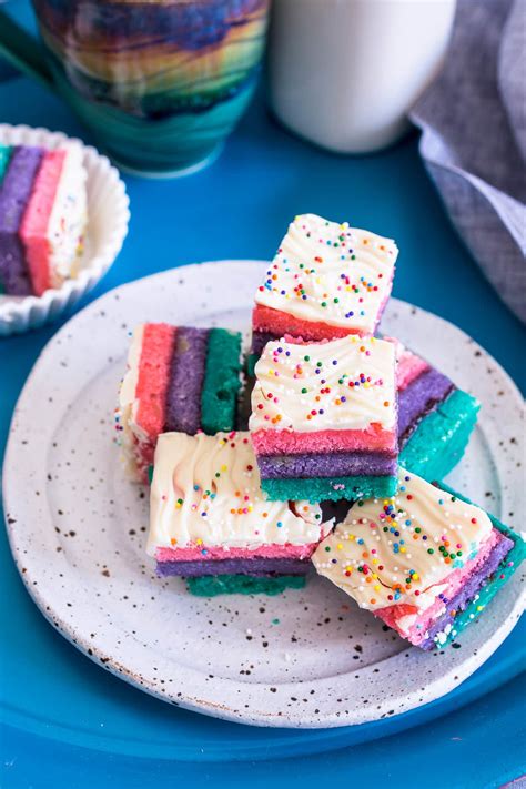 They do require a lot of steps but it is fairly easy. Rainbow Cookies | Girl In The Little Red Kitchen
