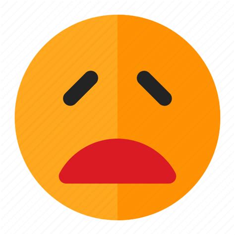 Disappointed Emoji Emoticon Sad Upset Icon