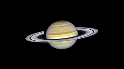 Esa Hubble Watches Spoke Season On Saturn