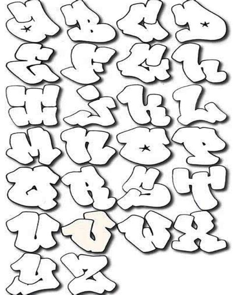 How To Draw Bubble Letters Easy Graffiti Style Lettering Askworksheet