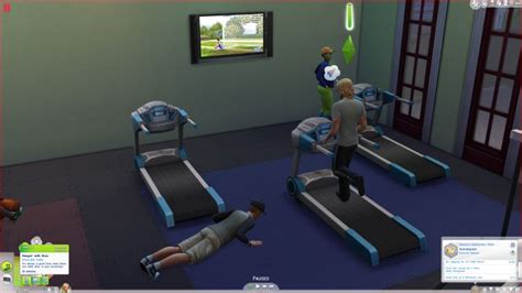 The Sims 4 Fitness Skill