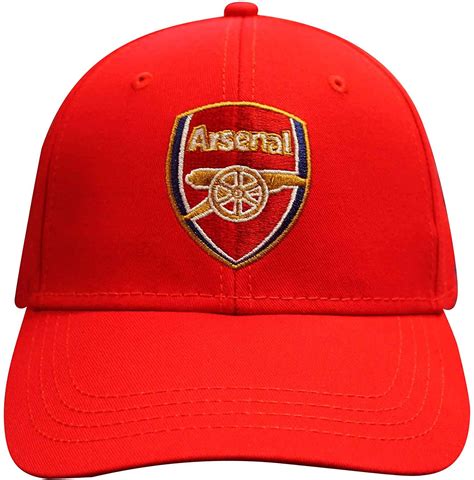 Gunners Official Arsenal FC Crest Premier League Baseball Cap: Amazon.ca: Clothing & Accessories