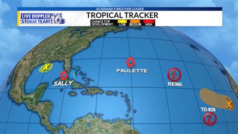 Tropical Update 530 Pm Tropical Storm Sally Could Threaten Louisiana