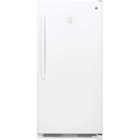 Ge 202 Cu Ft Frost Free Upright Freezer White At